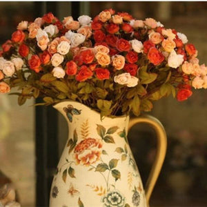 Fake Silk Rose Flower